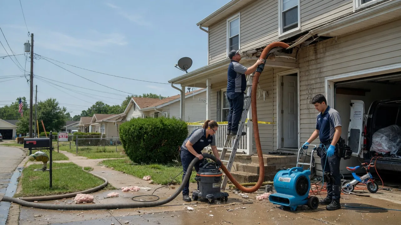 Water Damage Restoration in Long Island, VA near me